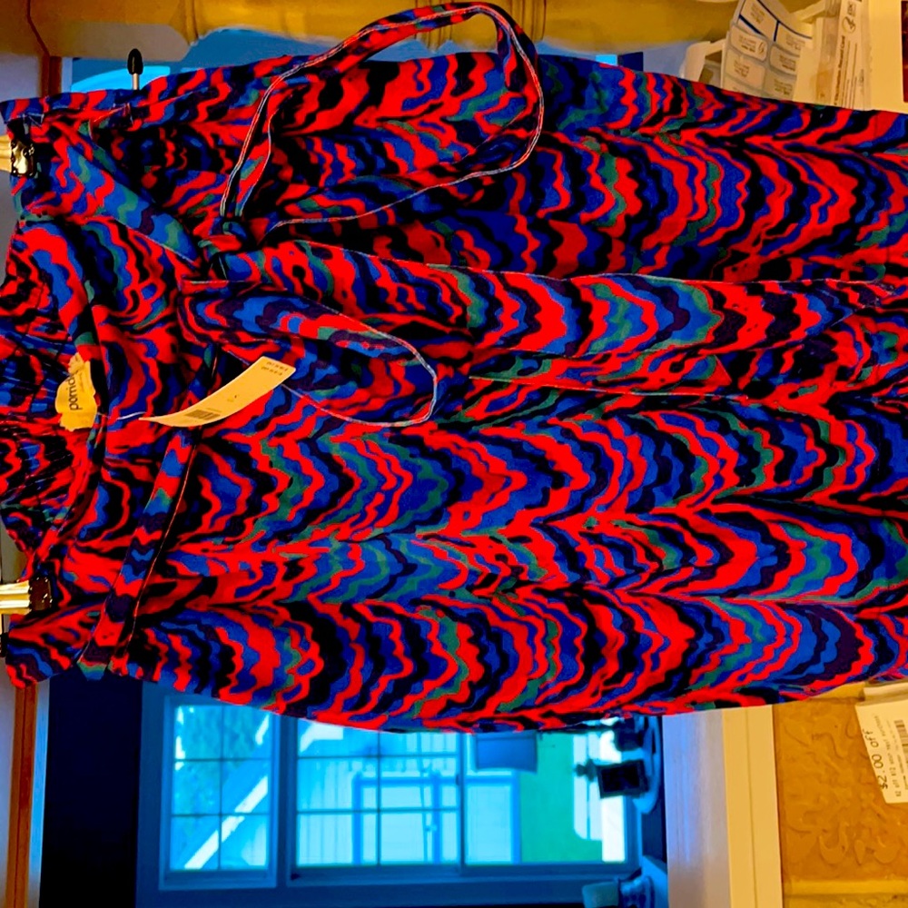 Anthropologie wrap mini-skirt